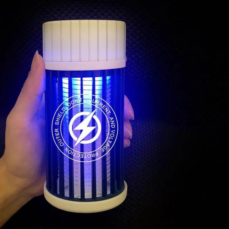 Trail Tech Outdoor-Artikel|Outdoor-Gadgets-Solar-Insektenfallenlampe – wiederaufladbarer Insektenvernichter für den Außenbereich