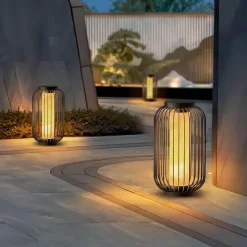 Comfort u0026 Style Möbel|Outdoor & Garten-Solarlaterne Vogelkäfig – Dekorative Außenbeleuchtung