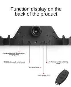 Wild u0026 Free Gear Autozubehör|Automobilindustrie-Solar-LED-Blitzlicht - Notfall-Warnlampe