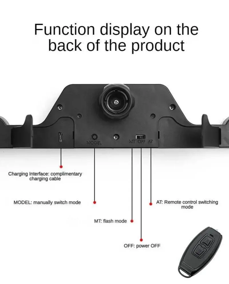 Wild u0026 Free Gear Autozubehör|Automobilindustrie-Solar-LED-Blitzlicht - Notfall-Warnlampe