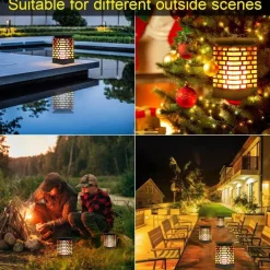 Comfort u0026 Style Outdoor & Garten-Solar-LED-Hängelaterne ohne Flamme