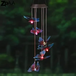 Nomad Gear Camping Im Freien|Outdoor & Garten-Solar-LED-Kolibri-Gartenlampe – dekoratives Außenlicht