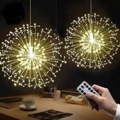 Comfort u0026 Style Beleuchtung-Solar-LED-Starburst-Partylichter – dekorative Außenbeleuchtung