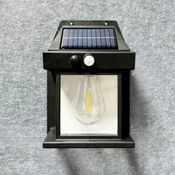 Adventure Basecamp Camping Im Freien|Outdoor & Garten-Solar-LED-Wandleuchte – Intelligente Energiebeleuchtung für den Außenbereich