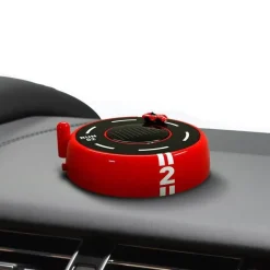 The Gilded Nest Autozubehör|Automobilindustrie-Solar-Luftreiniger fürs Auto – Umweltfreundlicher Lufterfrischer mit rotierendem Design