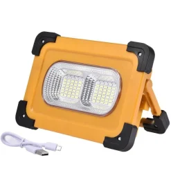 Gear Up u0026 Go Camping-Werkzeuge|Outdoor-Gadgets-Solar-Powerbank mit LED-Licht – Tragbares Camping-Ladegerät