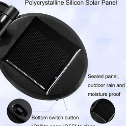 Adventure Basecamp Camping Im Freien|Outdoor-Artikel-Solarwasserdichte Terrassenleuchten - Dekorative Außenbeleuchtung