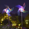 The Light Loft Beleuchtung-Solar-Windmühlen-Gartenleuchten – Außendekoration
