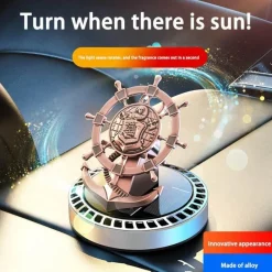 Wild u0026 Free Gear Autozubehör|Automobilindustrie-Solar-Windmühlen-Lufterfrischer – Umweltfreundliches Auto-Aroma