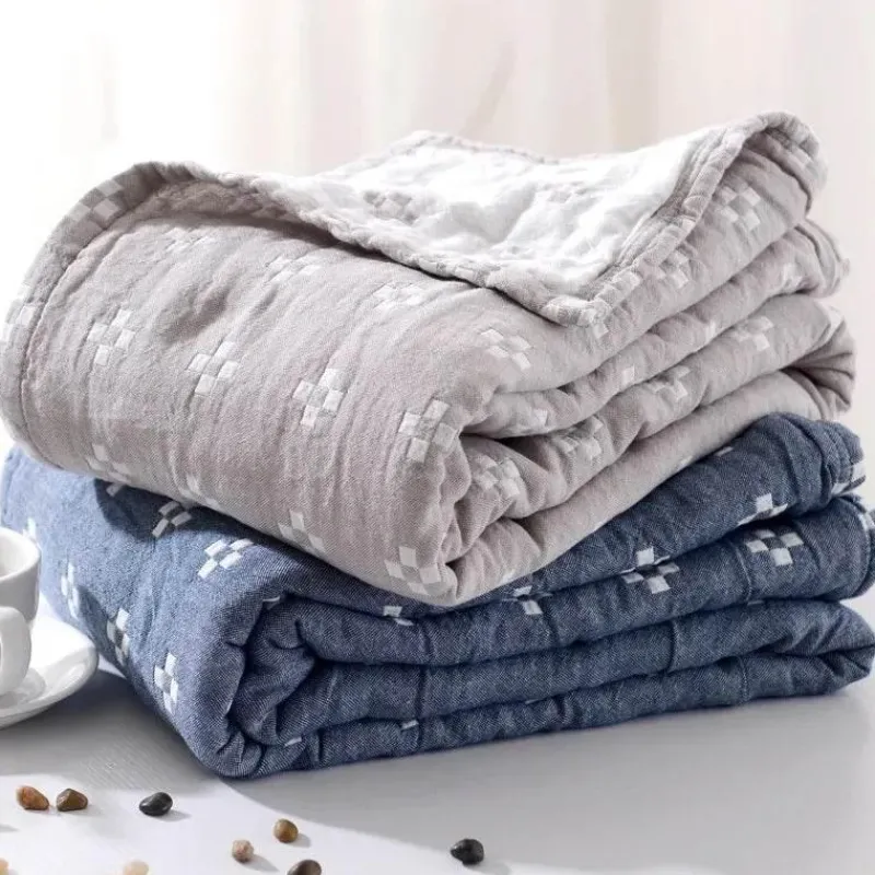 Wrap u0026 Relax Bettzeug-Sommerdecke aus Baumwolle: Weiche und luftige Tagesdecke für Einzel-/Doppelbetten