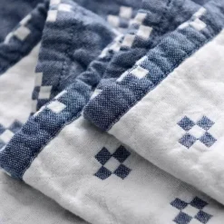 Wrap u0026 Relax Bettzeug-Sommerdecke aus Baumwolle: Weiche und luftige Tagesdecke für Einzel-/Doppelbetten