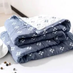 Wrap u0026 Relax Bettzeug-Sommerdecke aus Baumwolle: Weiche und luftige Tagesdecke für Einzel-/Doppelbetten