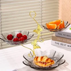 Elegance at the Table Küche & Esszimmer-Sonnenblumen-Tortenständer – Strukturiertes Dessertdisplay für Feiern