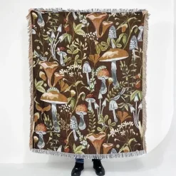 The Blanket Nook Bettzeug-Sonnenblumen-Wandteppichdecke – Dekorativer Überwurf für die Heimdekoration