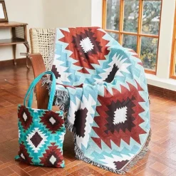 The Blanket Nook Bettzeug-Sonnenblumen-Wandteppichdecke – Dekorativer Überwurf für die Heimdekoration