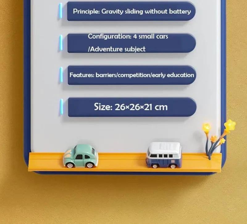 The Decor Haven Babyspielzeug-Space Panda Rennautos - Spielzeugfahrzeuge für Kinder