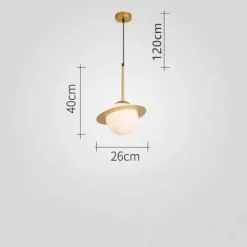 Comfort u0026 Style Beleuchtung-Space Planet Pendant Light - Decorative Universe Fixture