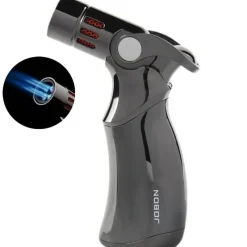 The Outdoor Vault Camping-Werkzeuge|Outdoor-Artikel-Space Rocket Turbo Feuerzeug - Windfestes Metallfeuerzeug