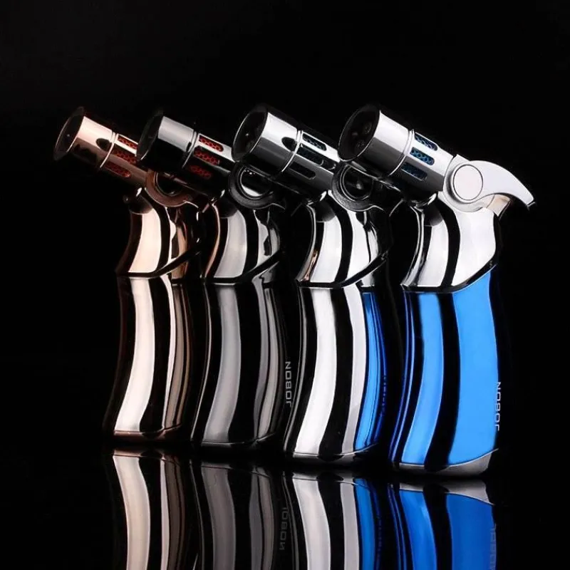 The Outdoor Vault Camping-Werkzeuge|Outdoor-Artikel-Space Rocket Turbo Feuerzeug - Windfestes Metallfeuerzeug