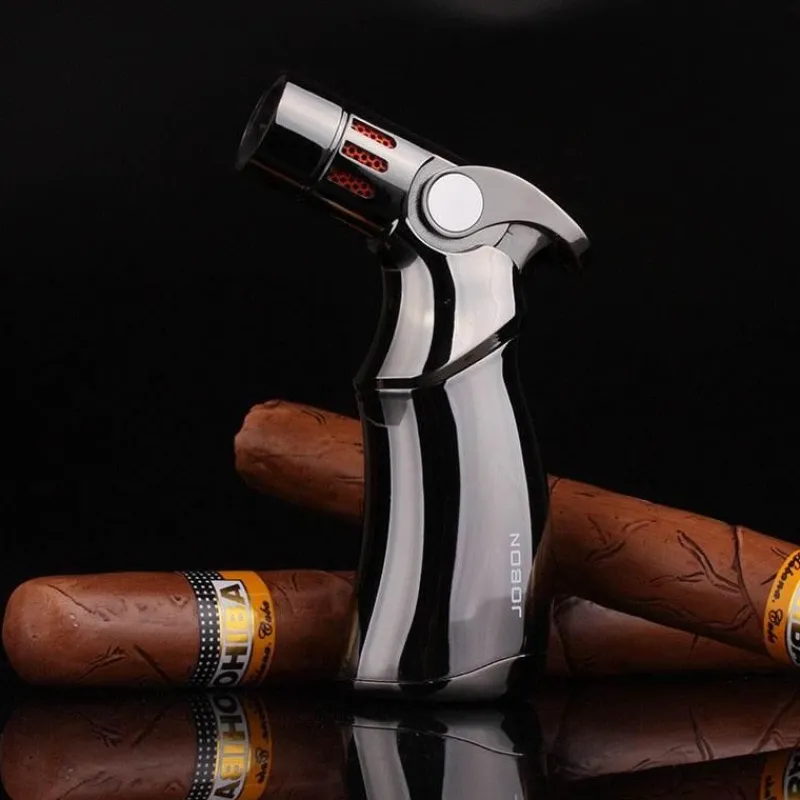 The Outdoor Vault Camping-Werkzeuge|Outdoor-Artikel-Space Rocket Turbo Feuerzeug - Windfestes Metallfeuerzeug