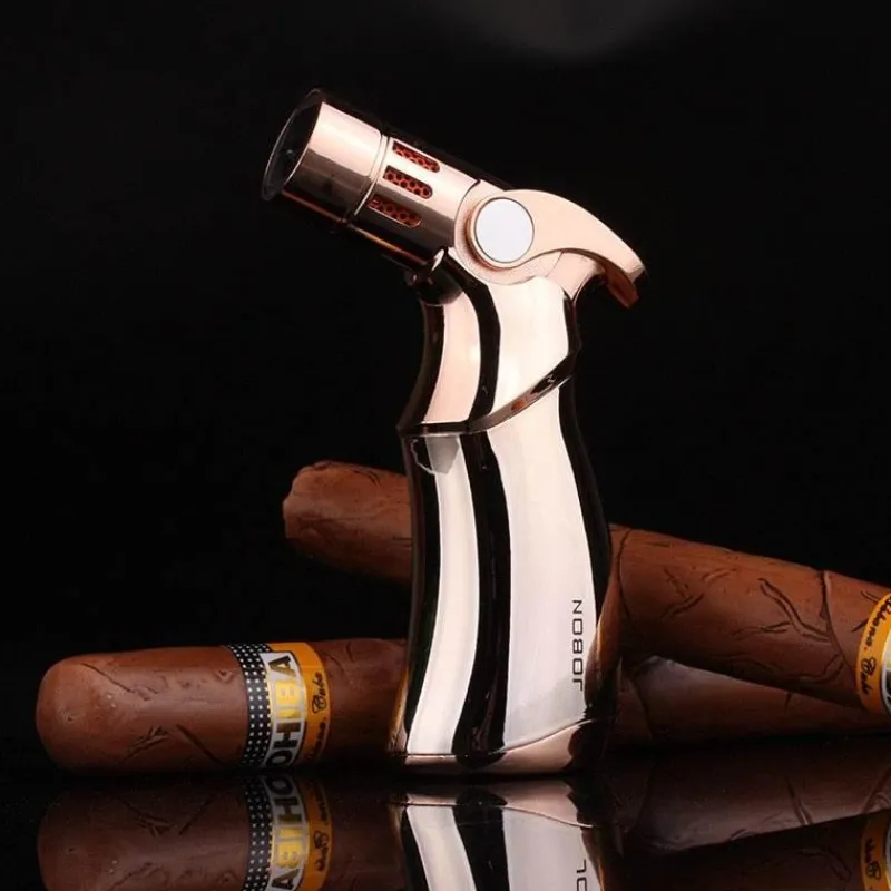 The Outdoor Vault Camping-Werkzeuge|Outdoor-Artikel-Space Rocket Turbo Feuerzeug - Windfestes Metallfeuerzeug