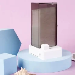 Tranquil Waters Badezimmer|Heimwerkzeuge-Spender für Make-up-Wattepads – Aufbewahrungsbox für Kosmetik-Organizer