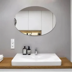 The Blissful Bath Badezimmer-Spiegel Wandaufkleber - Reflektierender Wohndekor Aufkleber