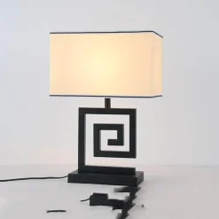 Glow u0026 Shade Beleuchtung-Spiral Elegance Table Lamp - Modern Decorative Lighting