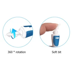 The Relaxation Nook Gesundheits-Gadgets|Gesundheits- Und Entspannungstools-Spiral-Ohrreiniger – weiches Ohrenschmalz-Entfernungswerkzeug für eine sichere Ohrenhygiene