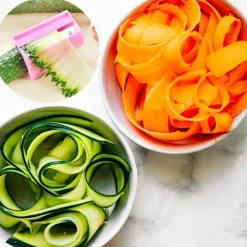 Tranquil Touch Gesundheits-Gadgets|Gesundheits- Und Entspannungstools-Spiralschäler für Obst und Gemüse – einfach zu verwendendes Küchenwerkzeug