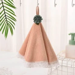 Tom Küche & Esszimmer-Spitzen-Babyhandtuch – weiches, saugfähiges Küchen- und Badezimmerdekor