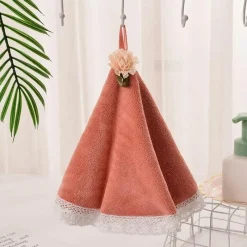 Tom Küche & Esszimmer-Spitzen-Babyhandtuch – weiches, saugfähiges Küchen- und Badezimmerdekor