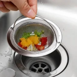 The Culinary Kit Küche & Esszimmer-Spülbeckensieb aus Edelstahl – Abflusssieb für die Küche