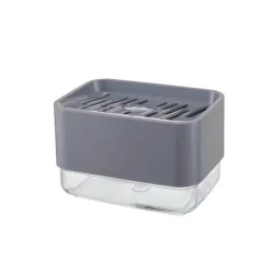 Space Savvy Küche & Esszimmer-Spülmittel-Set mit Druckspender – Einfache Seifenpumpe für die Küche