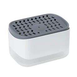 Space Savvy Küche & Esszimmer-Spülmittel-Set mit Druckspender – Einfache Seifenpumpe für die Küche