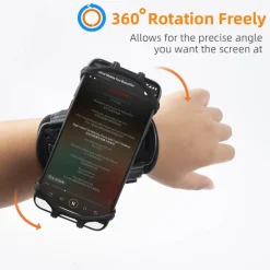 The Relaxation Nook Fitness-Gadgets|Gesundheits- Und Entspannungstools-Sportarmband-Telefonhalter – drehbares Armband für den aktiven Gebrauch