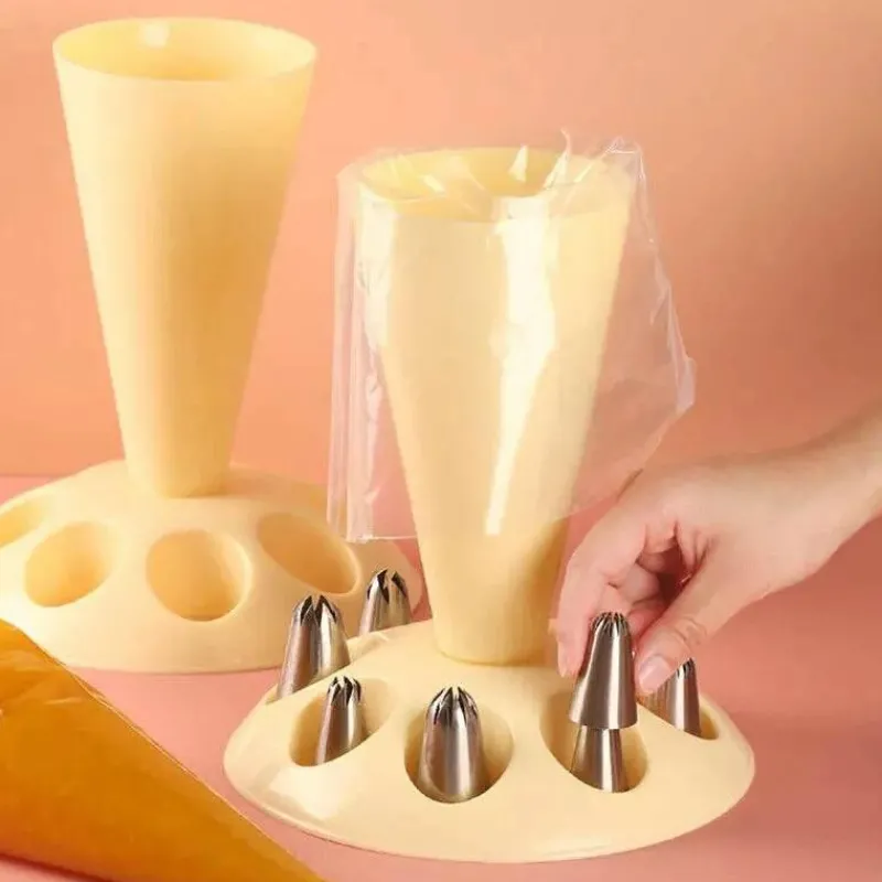 Tom Küche & Esszimmer-Spritzbeutelhalter-Ständer – Back-Organizer zum einfachen Dekorieren