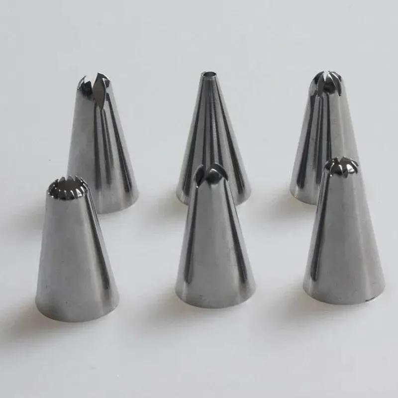 Tom Küche & Esszimmer-Spritzbeutel-Tüllenset aus Silikon – 8-teiliges Kuchendekorationsset