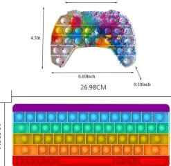 The Relaxation Nook Gesundheits-Gadgets|Gesundheits- Und Entspannungstools-Squishy Bubble Stress Ball – Zappelspielzeug zum Stressabbau