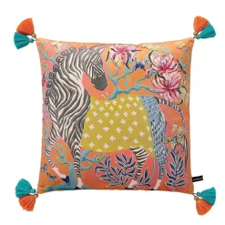 Pillow Haven Bettzeug-Staffordshire Hund Kissenbezug - Chinoiserie Dekokissen