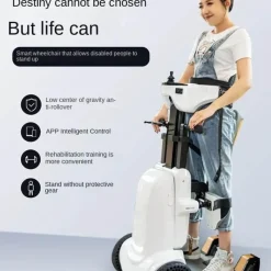 Tranquil Touch Mobilitäts- Und Support-Tools|Gesundheits-Gadgets-Standable Mobility Scooter – Tragbare Rehabilitationshilfe