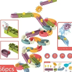 The Decor Haven Babyspielzeug-Stapelbares Badespielzeug „Enten“ – Rutsch-Badespaß für Kinder