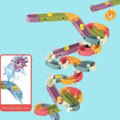 The Decor Haven Babyspielzeug-Stapelbares Badespielzeug „Enten“ – Rutsch-Badespaß für Kinder