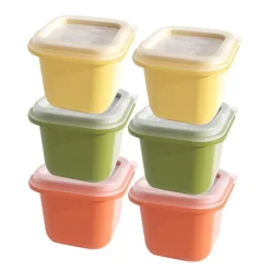 The Cozy Mug Küche & Esszimmer-Stapelbares Eiswürfelbereiter-Set – Gefrierschale aus Silikon für einfache Eiswürfel