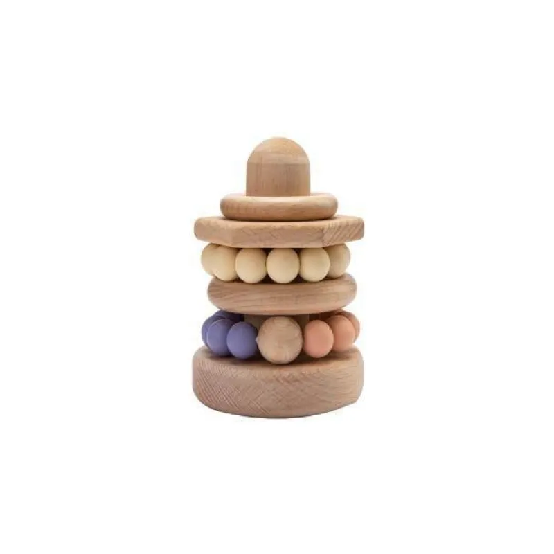 The Decor Haven Babyspielzeug-Stapelspielzeug für Babys – Spielset zur Intelligenzentwicklung