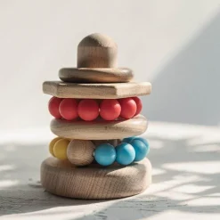 The Decor Haven Babyspielzeug-Stapelspielzeug für Babys – Spielset zur Intelligenzentwicklung