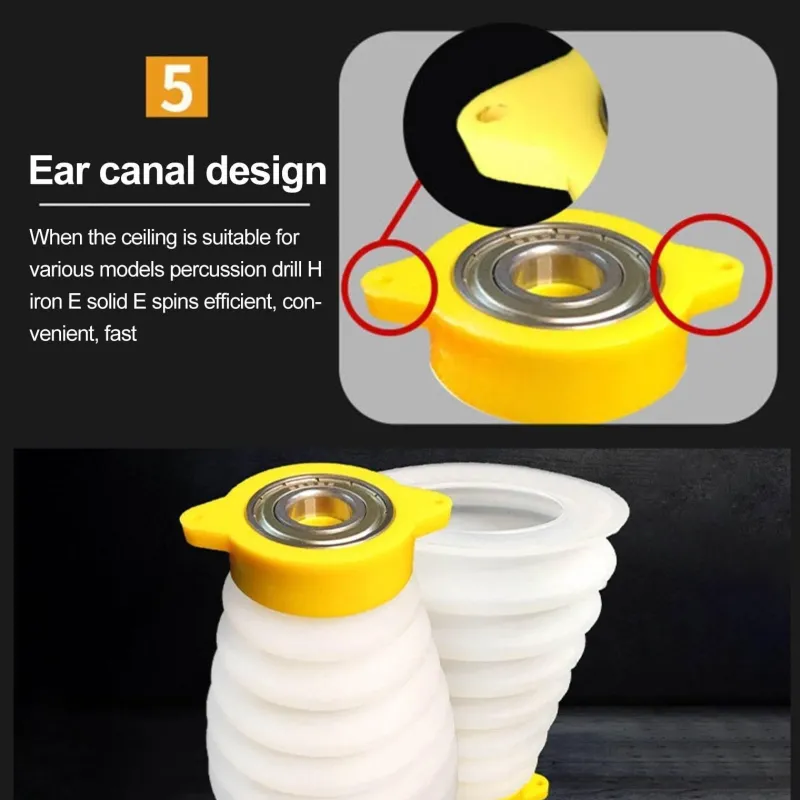 Roam Ready Outdoor-Artikel|Heimwerkzeuge-Staubsammler für elektrische Bohrmaschinen – Staubabsaugaufsatz