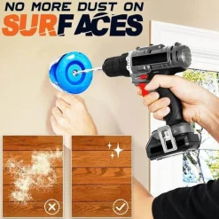 Cozy Living Heimwerkzeuge-Staubsammler für elektrische Bohrmaschinen – Aufsatz zur effizienten Spanreinigung