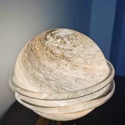 Bright Accents Beleuchtung-Sternenhimmel Glas Tischlampe - Nachtlicht Dekor