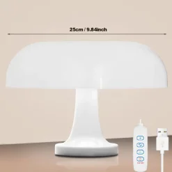 Bright Accents Wohndeko|Beleuchtung-Sternenhimmel Glas Tischlampe - Nachtlicht Dekor